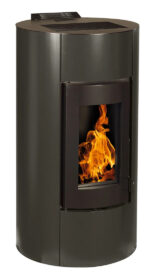 EMAFLAM NALA 9 kW schwarzer versiegelter Pelletofen – Bild 4